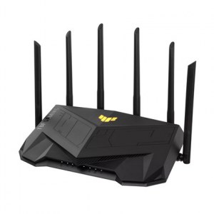 ASUS TUF Gaming AX6000 - wireless router - Wi-Fi 6 - desktop | 4-port switch | AX6000 | 2.4 GHz / 5 GHz